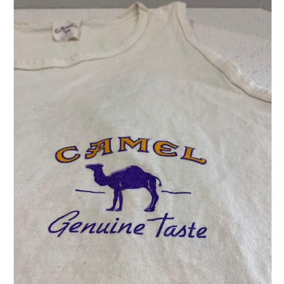 Vintage 90s Camel Genuine Taste Tank Top Size XL - Picture 4 of 9